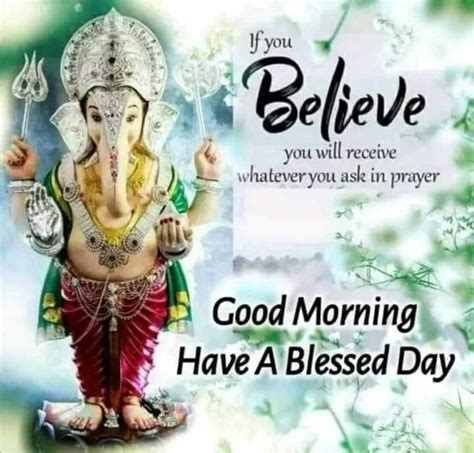 Pin By Namrata Borkar On Morning Pic With Ganesh In Good Morning