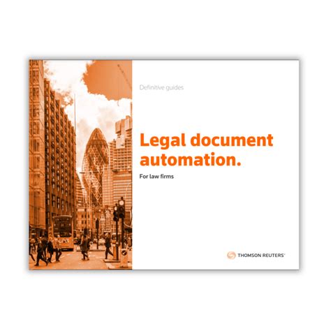 Document Automation For Law Firms The Definitive Guide