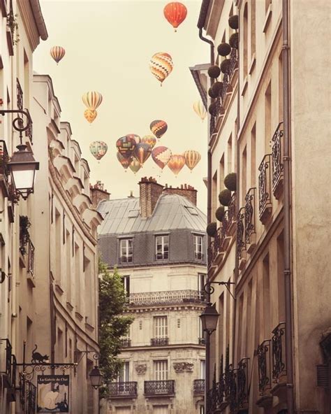 Paris Photography Hot Air Balloons Over By Eyepoetryphotography