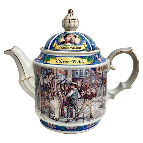 Beautiful Teapot James Sadler Oliver Twist Made In England For Sale At