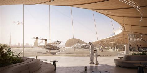 Foster Partners Develops Concept Design For Dubai Vertiport Terminal