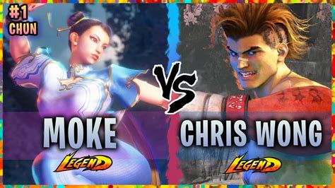 SF6 Ranked 2 Chun Li Moke Vs Luke Chris Wong Street Fighter 6