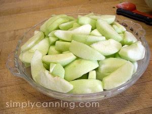 Freezing Apples for Pie Filling