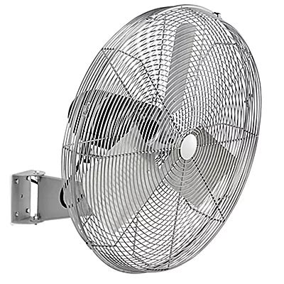 Industrial Wall Mount Fan - Oscillating, 24" H-1456 - Uline