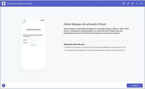 Cómo quitar el bloqueo de activación del iPhone o iPad