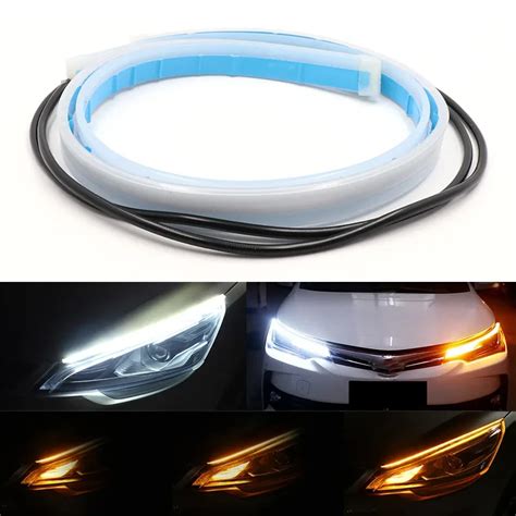 Feux Diurnes De Voiture Led Drl Bande Flexible Tanche Feux De Sauna