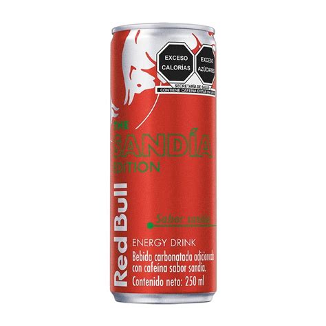 Bebida Energética Red Bull Sabor Sandía 250 ml Walmart