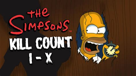 The Simpsons Treehouse Of Horror Kill Count 1 10 Ft Therealjims