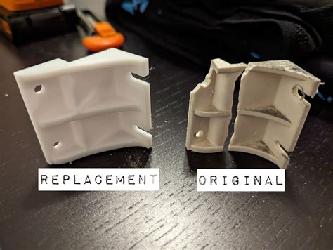 Replacement sliding door bracket by colinodell | Download free STL