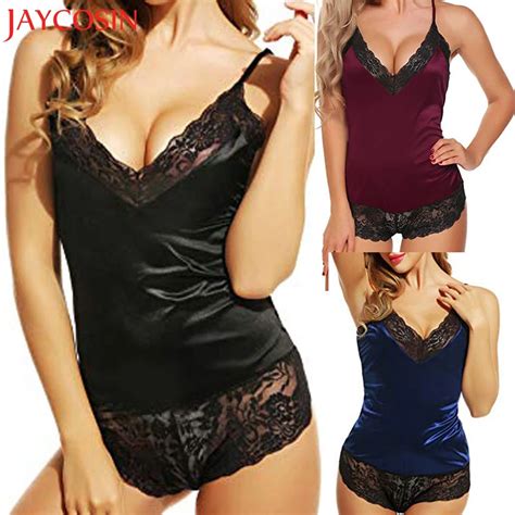 2018 Fashion Sexy Sling Lace Sleepwear Lingerie Temptation Underwear