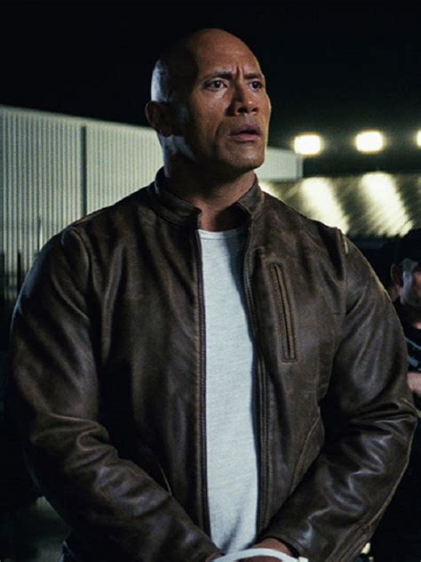 Rampage Davis Okoye Dwayne Johnson Leather Jacket