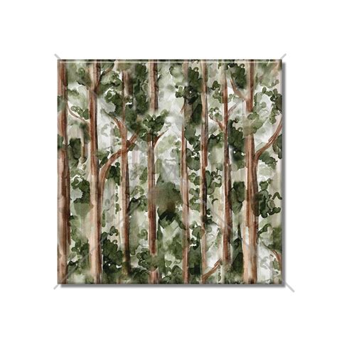 Tree Forest Design Ceramic Tile Tree Design Kitchen Backsplash Tile ...