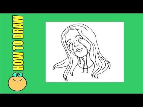 How To Draw Billie Eilish Step By Step Easy Art Tutorial Simple Art