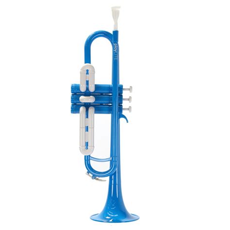 PlayLITE Hybrid Trompete ABS Gear4music Azul Caixa Aberta Na