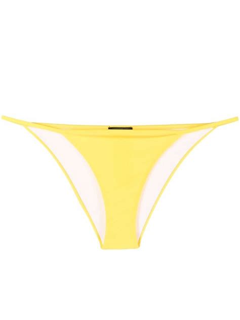 Dsquared2 Logo Print Bikini Bottoms Shopstyle Two Piece Swimsuits