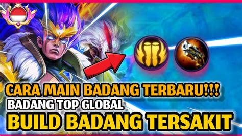 Cara Main Badang Terbaru Combo Build Badang Tersakit Gameplay