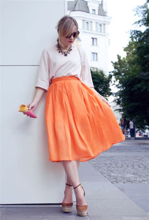 color match  orange skirt  marcus riedel blog
