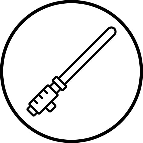 Light Saber Vector Icon Style 22111677 Vector Art at Vecteezy