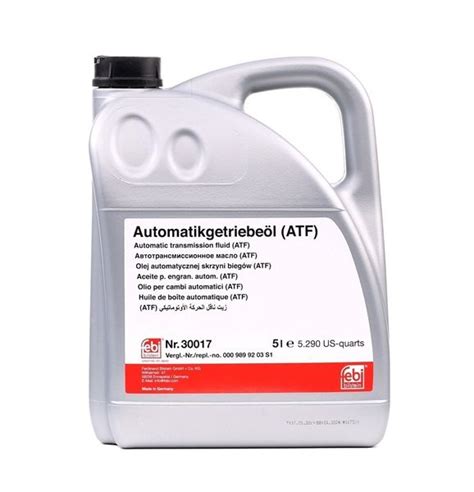 FEBI BILSTEIN Automatic Transmission Fluid 30017 5l ATF II Reduced