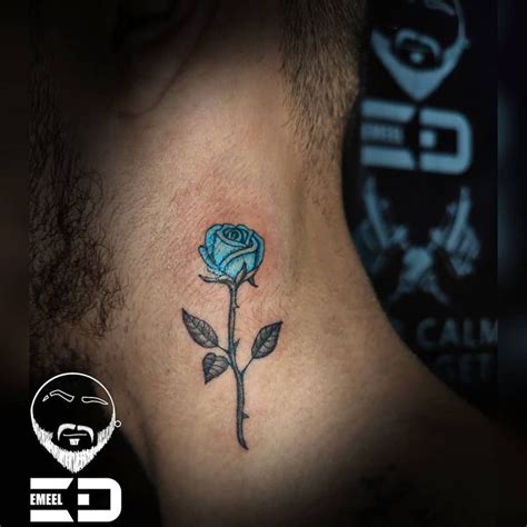 Top 81 Best Blue Rose Tattoo Ideas [2021 Inspiration Guide] Blue