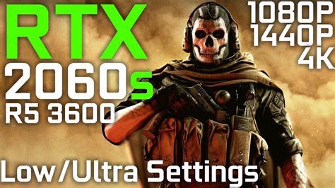 Call Of Duty Warzone RTX 2060 Super Ryzen 5 3600 Low Vs Ultra