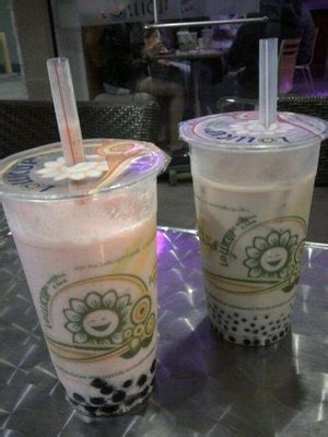 Pink Dragon With Boba And Milk Tea With Mini Boba Bubble Tea Milk