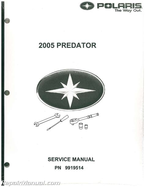 2005 Polaris Predator 500 Service Manual