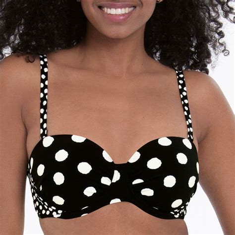 Strapless Minimizer Bikini Top Underwired Padded Rosa Faia