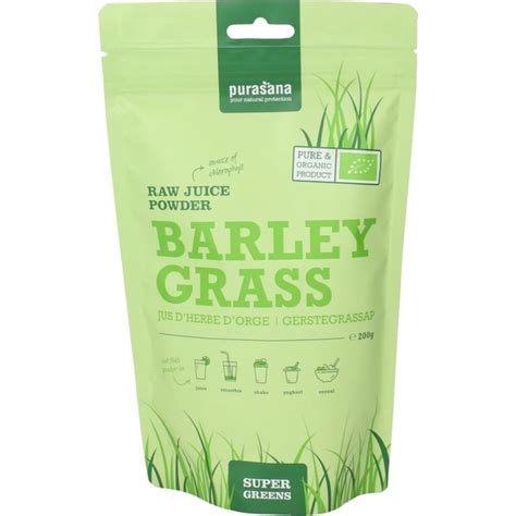 Organic Barley Grass Juice Powder G Purasana Vitalabo Online