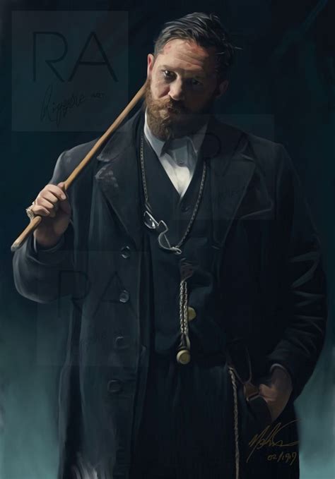 Alfie Solomons Poster Print Tom Hardy Peaky Blinders Poster Print