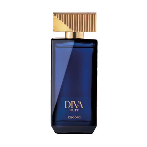 Diva Nuit Deo Colônia 100ml Eudora Nova Versão lojaparaisodarepublica