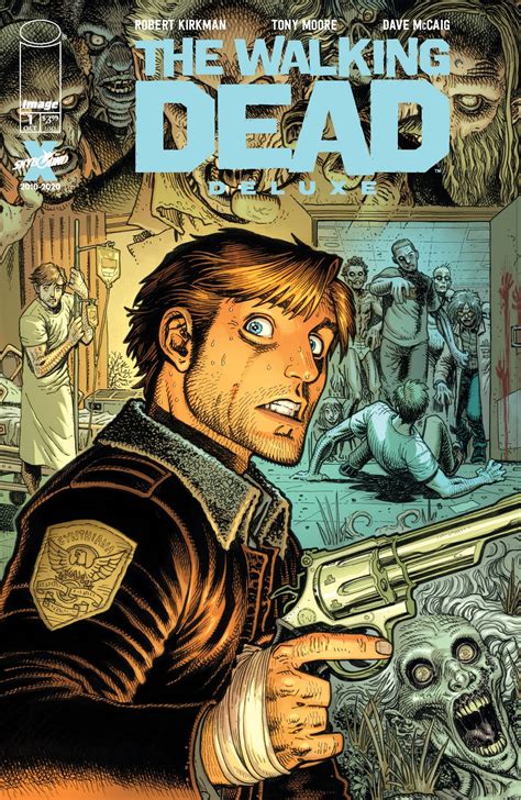 The Walking Dead Deluxe 1 Gets Covers From Art Adams Julian Tedesco