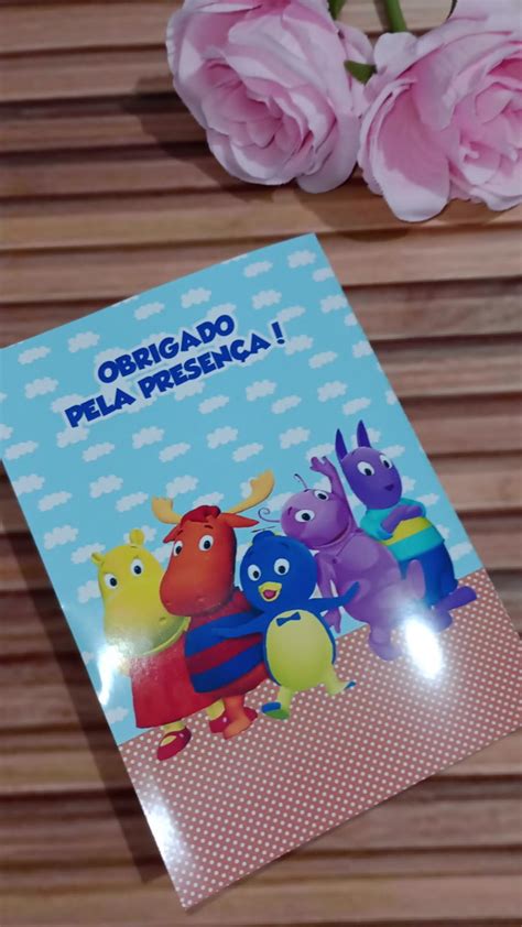 Revista De Colorir Backyardigans X Personalizada Elo