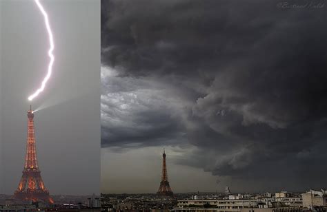 Emisoras Unidas Video Rayo Impacta La Torre Eiffel