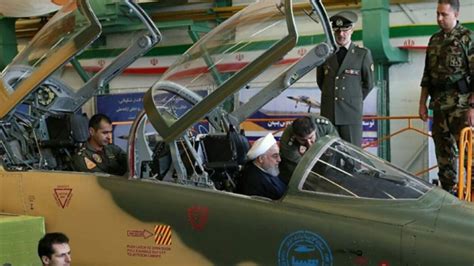 Iran's new Kowsar fighter jet unveiled by Rouhani