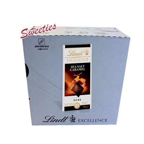 Lindt Excellence Sea Salt Caramel Dark 100g My Sweeties