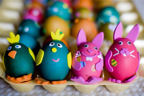 11 Ideas Para Decorar Huevos De Pascua