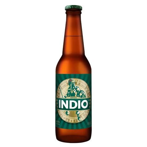 Indio Cerveza Single Glass Bottle Shop Beer At H E B