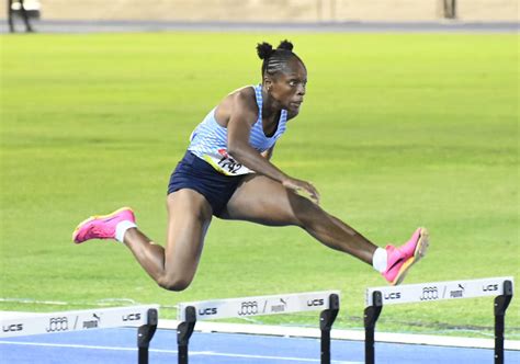 Champs2024 Edwin Allens Fox Beckford Top Girls 400m Hurdles Open