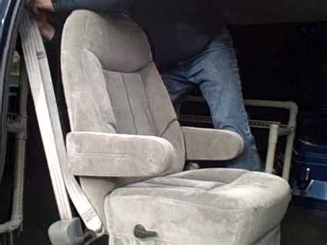 Removable Captain S Chair For Van By Cyclevan Youtube