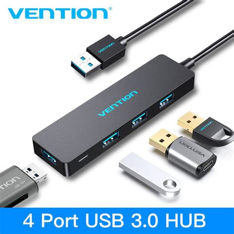 Vention Usb Hub Port Usb Hub Ultra Slim Data Hub Splitter Super