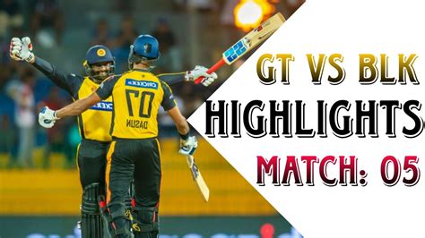 Galle Titans Vs B Love Kandy Full Highlights Match Lpl