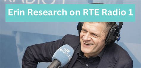 Erin Research on Brendan O'Connor Show - Erin Research