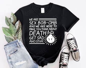 Sex Bob Omb Shirt Etsy