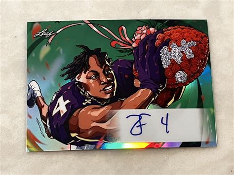 Leaf Metal Pro Set Zay Flowers Anime Nation Auto Mint