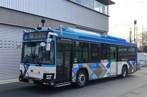 ～詳細決定～通常営業の路線バスによる自動運転実証実験 大型車両での実施は国内初 ｜西武バス株式会社、国立大学法人群馬大学、日本モビリティ