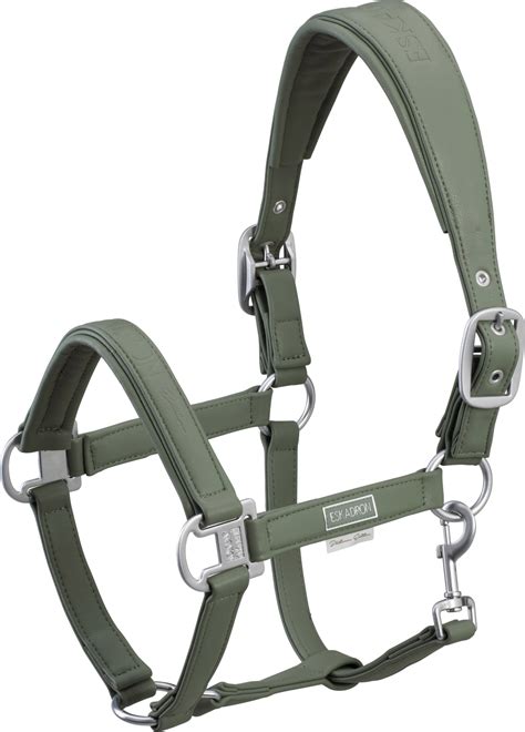 Eskadron Halfter Doublepin Leather Ashgreen Equusvitalis Onlineshop