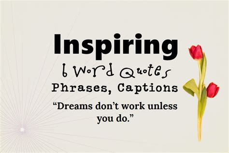 Inspiring Word Quotes Phrases Captions To Inspire You Off