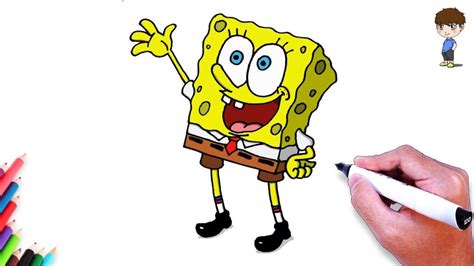 Como Dibujar A Bob Esponja Dibujos Para Dibujar Paso A Paso Dibujos Faciles