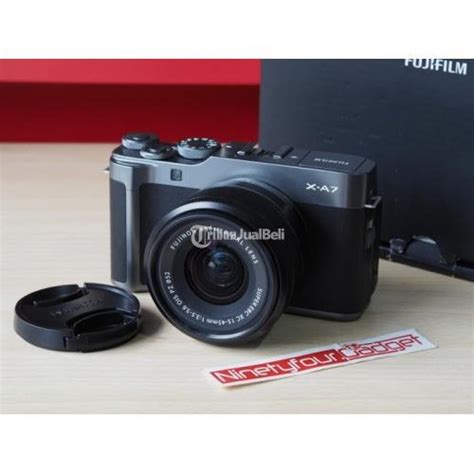 Kamera Bekas Mirrorless Fujifilm Xa Fullset Kit Like New Harga Murah